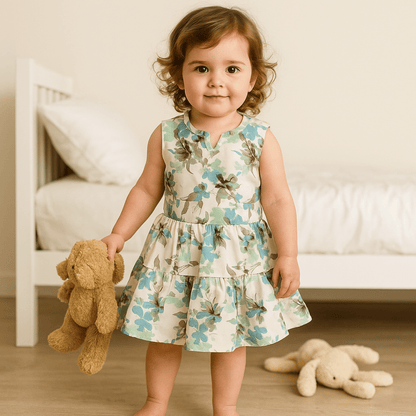 Todlerry Girls Frock | Pack of 2 |Soft & Breathable | 100% Cotton