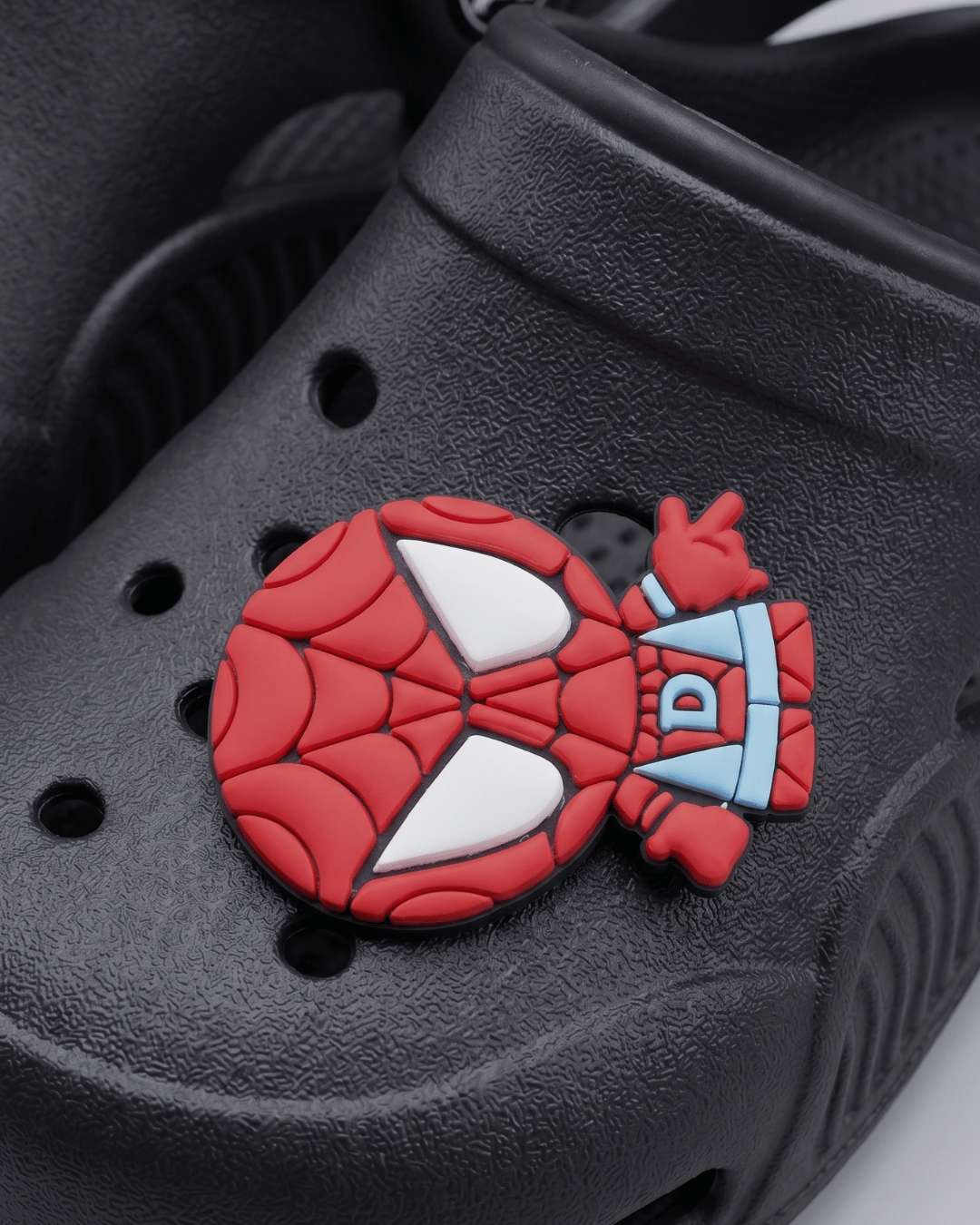 Kids Spider-Man Black Crocs – Lightweight Superhero Sandals
