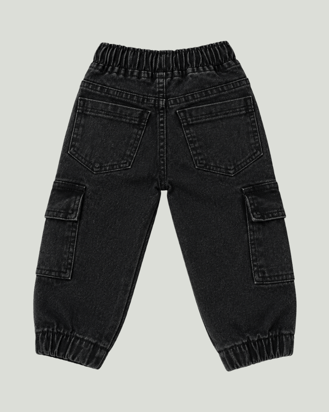 Durable Everyday Wash Black Play Joggers