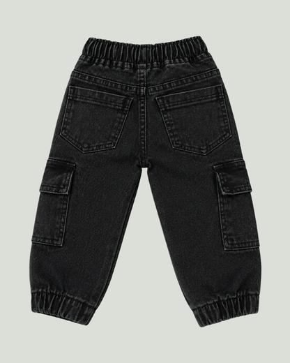 Durable Everyday Wash Black Play Joggers