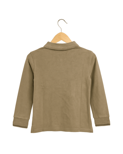 Boys Set of 3 Cotton Polo T-Shirt Soft & Breathable 100% Cotton