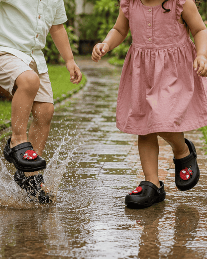 Kids Spider-Man Black Crocs – Lightweight Superhero Sandals