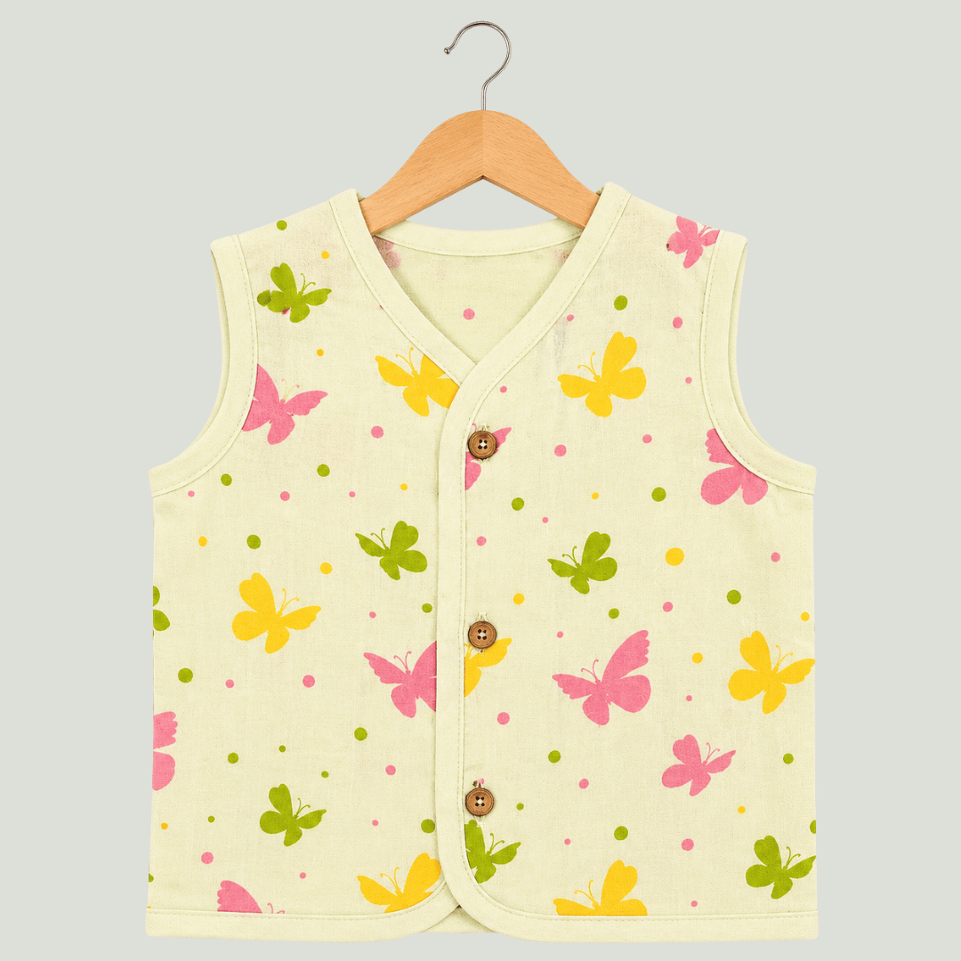Unisex Soft Cotton Sleeveless Jhabla