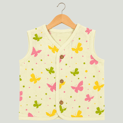 Unisex Soft Cotton Sleeveless Jhabla