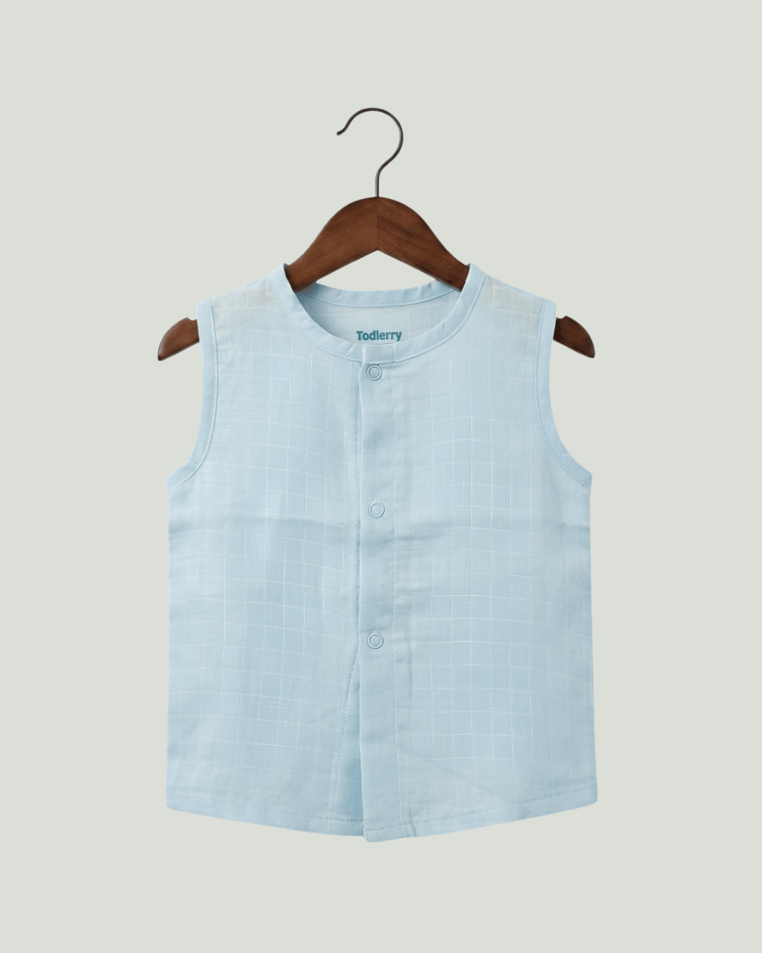 Premium Muslin Sleeveless Jabla for Babies (Pack of 3) – 100% Organic Cotton Infant Vest