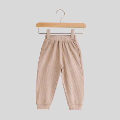 Baby Joggers Cream Soft & Breathable 100% Cotton