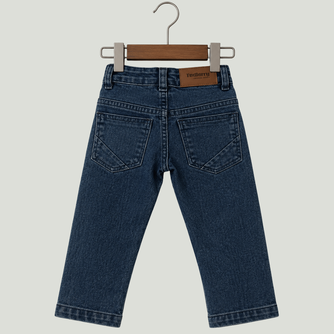 Classic Comfort Fit Kids Denim Jeans | Durable Everyday Play Joggers