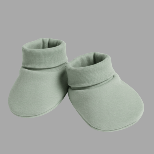 Sweet Dreams Green Sage Mittens & Booties Set