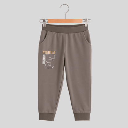 Baby Joggers Dark Grey Soft & Breathable 100% Cotton