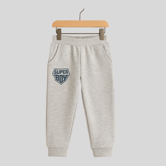 Todlerry Baby Joggers | Melange | Soft & Breathable | 100% Cotton