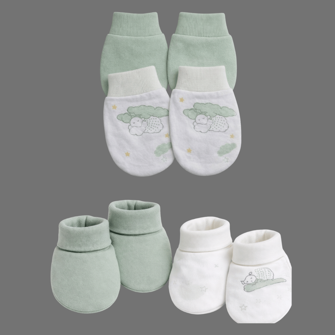 Mittens & Booties Set of 2