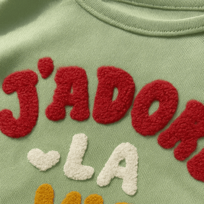 Todlerry Girls Cotton T-Shirt | Adorable Green | Soft & Breathable   | 100% Cotton